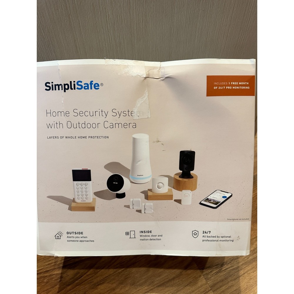 Home Security System with Outdoor Camera